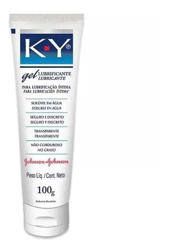 Imagen 4 de 4 de Gel Lubricante Intimo Transparente Soluble En Agua Ky X 100g Sabor Sin Sabor