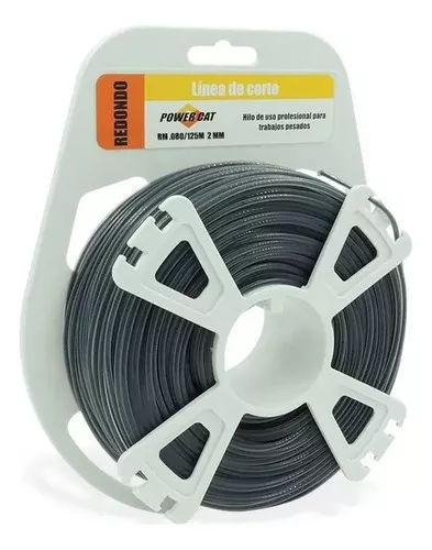 Hilo para desbrizadora gris 2.4 mm