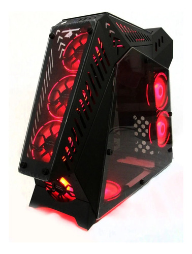 Gabinete Pc Gamer X-treme Warrior 9 Cooler Rgb Vidrio Remoto