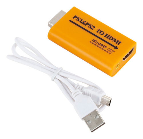 Para Ps1/ps2, Video/audio A Hdmi, Compatible Con Conversor D