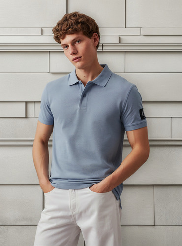 Polo Badge Multicolor Calvin Klein