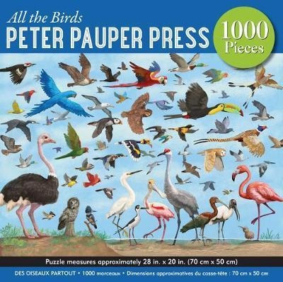 Libro All The Birds 1,000 Piece Jigsaw Puzzle - Peter Pau...