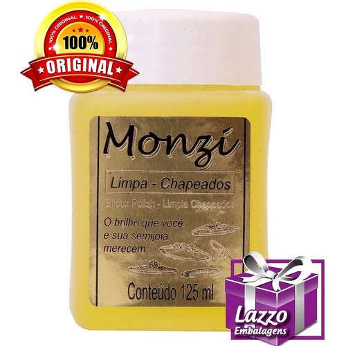 Monzi Limpa Chapeado Monzi 125ml Original Melhor Preço