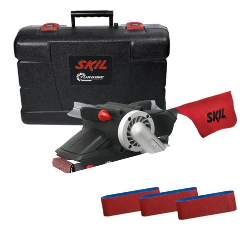 Lijadora De Banda Skil 7640 900w 220v + 3 Lijas + Bolsa Mm