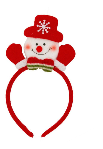 4 Diademas Personajes De Navidad Posadas Navideño Fiestas