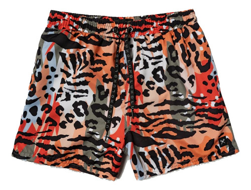 Short De Baño Luxo Malla Shorts Corto Estampado Unisex