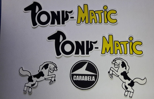 Calcomania,vinil,stickers. Para Moto Carabela Pony Matic