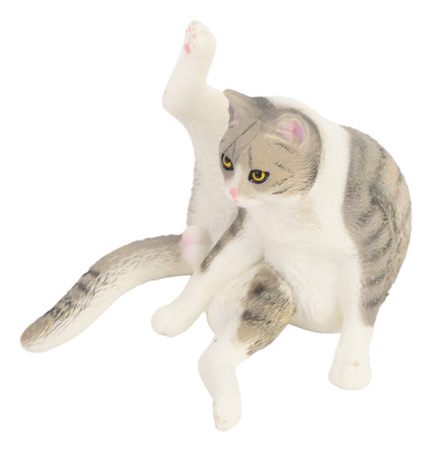Figura De Gato, Bonito Juguete Simulado Educativo Con Forma