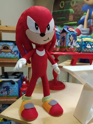 Bonecos Sonic em Feltro (preço Unitário)