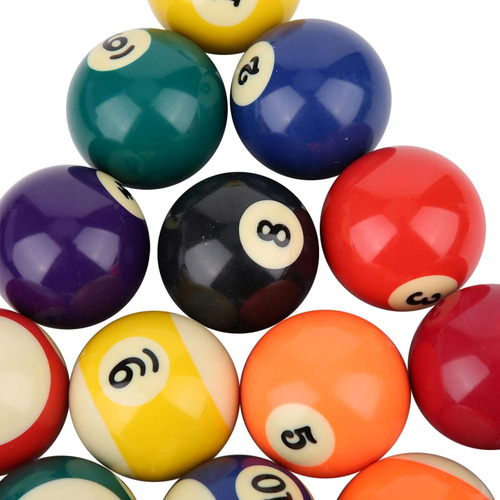 Bola De Billar, 16 Piezas Bola De Billar Juego Completo 2 Pu