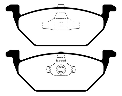 Pastillas De Freno Para Volkswagen Golf 0 1.6 98/18 Litton