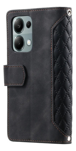 Funda Estilo Libro De Piel Sjk Con Cierre De Cremallera