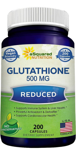 Puro Glutation Ultra Antioxidante L Glutathione 500mg 200uni