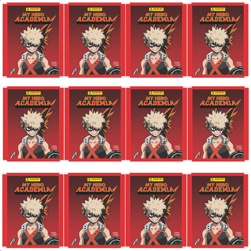 Álbum My Hero Academia + 50 Figurinhas (10 Envelope)