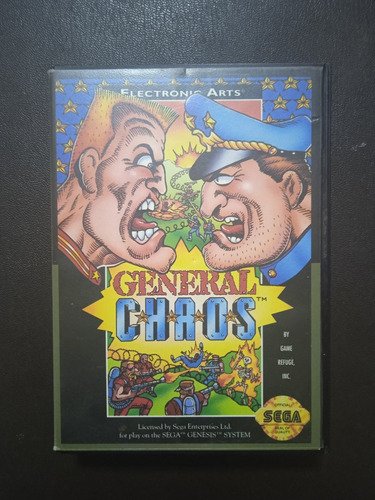 General Chaos En Caja Y Con Manual - Sega Genesis 