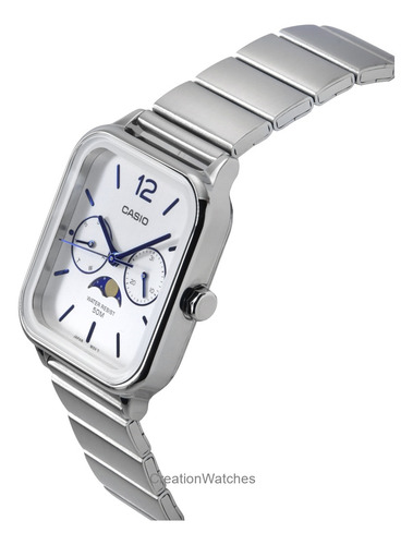 Reloj Casio Standard Analog Moon Phase Mtp-m305d-7a Para Hom