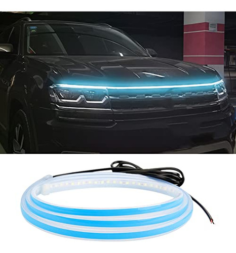 Tekshinny Dinámica Del Coche Hood Light Strip, 59 Pulgadas E