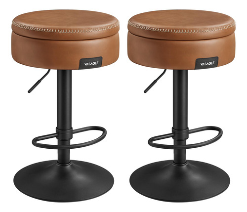 Vasagle Ekho Collection Juego De 2 Taburetes De Bar