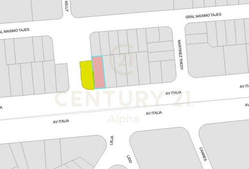 Terreno Ideal Inversion Carrasco Sobre Av. Italia  Usd 540.000