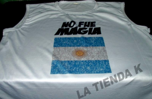 Imagen 5 de 10 de Remera No Fue Magia Todos Los Talles Hasta El 3xl