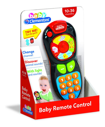 Control Remoto De Juguete Sonidos Divertidos Baby Clementoni