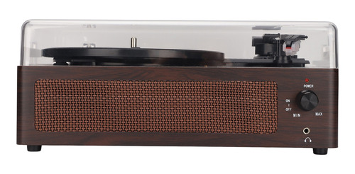 Reproductor De Discos De Vinilo Con Tocadiscos Vintage Bt, A