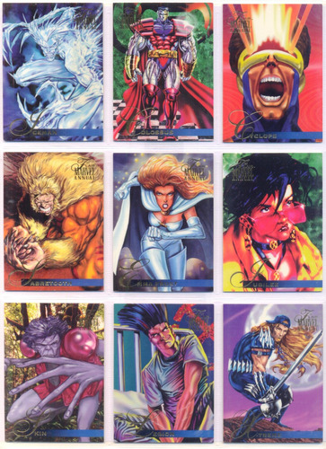 Flair Marvel Annual '95 / 81 Tarjetas / Trading Cards