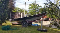 Comprar Bote Aluminio 4.50 Mt Con Motor Hidea 15hp P\u002Fcorta Y Trailer