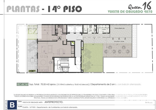 Venta Departamento Nuñez 2 Ambientes Con Balcon En Construccion
