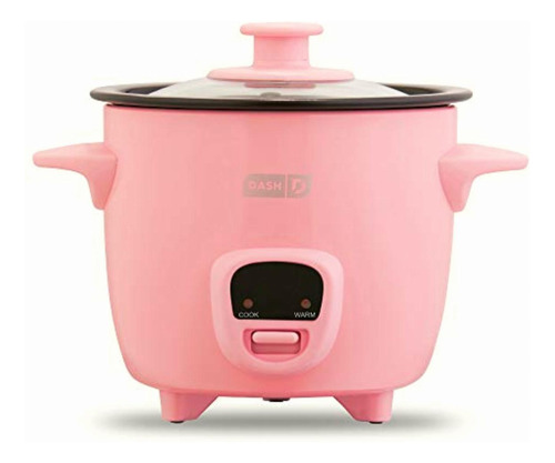 Dash Rice Cooker, Rosado, Mini, 1