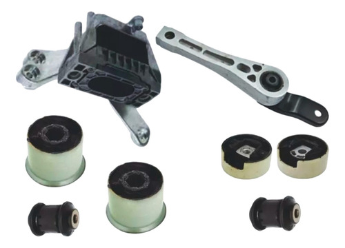 Kit Soportes Motor Derecho, Caja Y Bujes Vw Bora 2.0 05-11