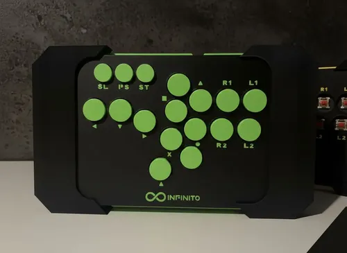 Hitbox Infinito Saitama Compatível Ps4, Ps5, Xbox Series