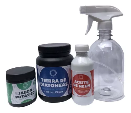 Kit Grow Depot - Diatomeas, aceite de Neem y Jabón potásico