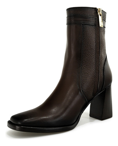 Botin Mujer Cuadra F30tsni Novillo