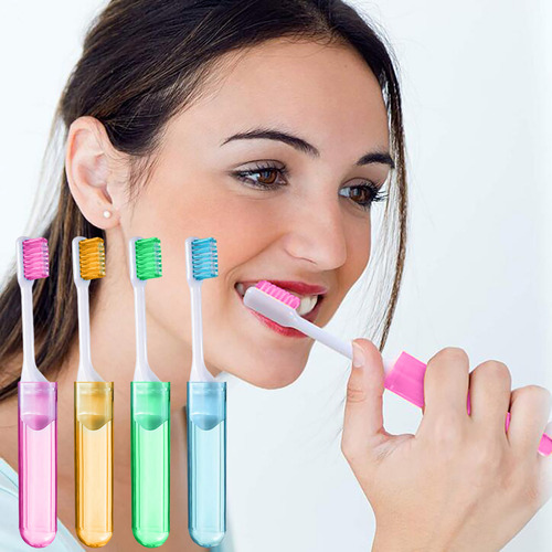 Cepillo De Dientes Plegable L Travel Bulks Con Diente 7382