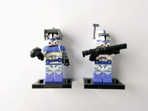 Clone Trooper Star Wars Capitán Y Teniente Stormwind