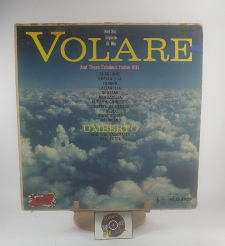 Lp Umberto And The Casamatta Orchestra  Volare (nel Blu