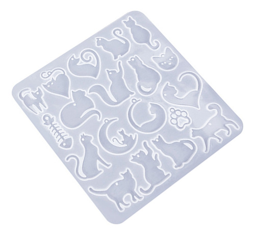 (163 #mold) Moldes Colgantes Y Pendientes De Silicona Con Fo
