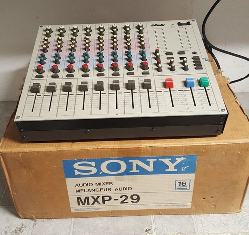 Sony Mxp-29 Audio Mixer