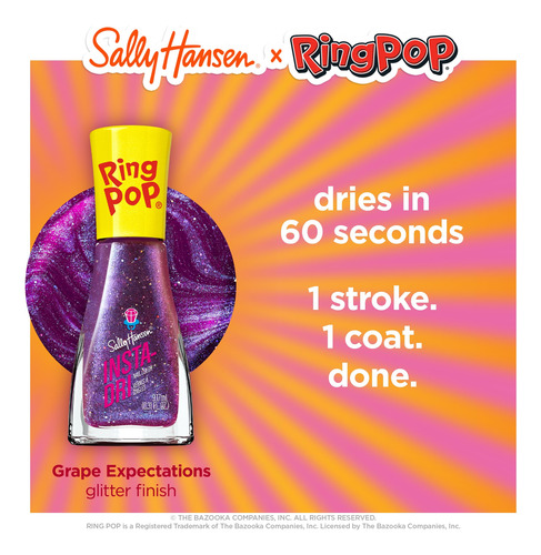 Esmalte De Uñas Sally Hansen Insta-dri® Ring Pop Grape Purpl