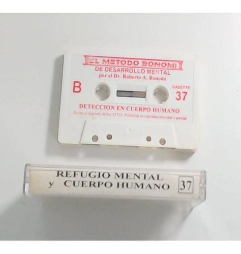 Bonomi Refugio Mental Y Cuerpo Humano Casette Original Usado (Usado)