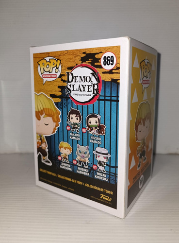 Funko Pop Zenitsu Agatsuma #869 (Usado)