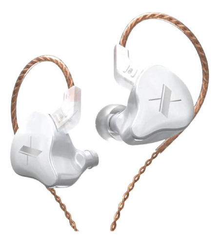 Imagen 1 de 1 de Auriculares in-ear KZ EDX without mic blanco