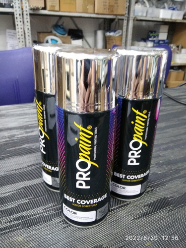 Pintura En Spray Cromado Brillante 400 Ml