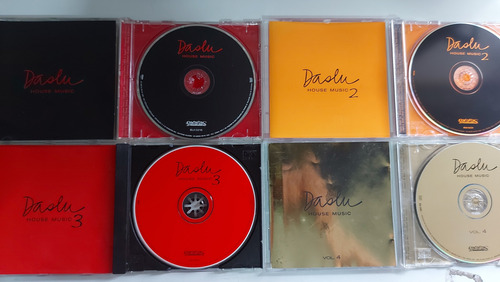 Cd Daslu House Music _ Coleção Completa Com 8 Cds