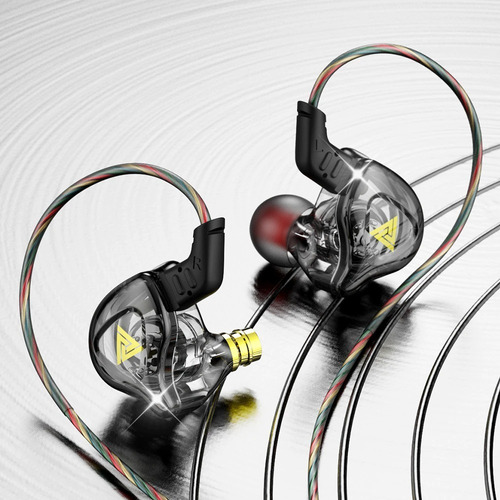Imagen 4 de 7 de Qkz Ak6 Dmx Con Micro + Estuche Audifonos Auriculares Negro