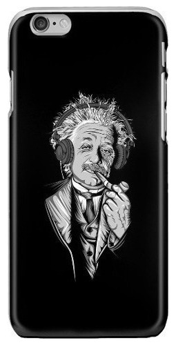 Funda Celular Albert Einstein Musica Disp Todos Los Cel