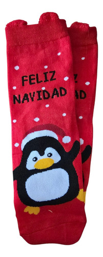 Pack 4 Pares De Calceta Navidad Unisex