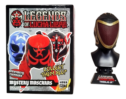Tinieblas Jr Legends Of Lucha Libre Mystery Máscaras 10cm