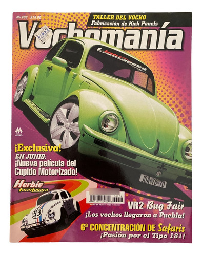 Revista Vochomania 208 Gira Vochomania 2005 Mina Editores